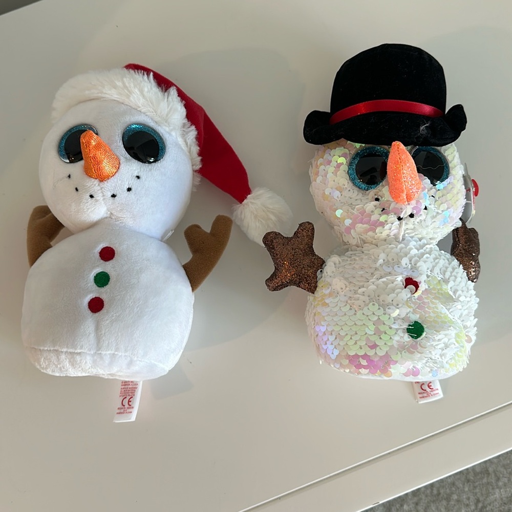 Two TY stuffed animals